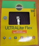 Swan Products 215838 0.5 In. 50 Ft. Miracle Gro Flex Garden Hose. Fixed Price $42.95.