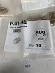 New* Swagelok Brass Connector Fittings, 1/4" X. Fixed Price $17.50.