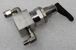 Parker Manual Bellows Valve 052AJ / New Open Box 4W-PT4K-SS-PP. Fixed Price $35.00.
