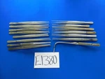 E1380 Jarit V. Mueller Pilling Lot Of 15 Forceps Approx 21-24CM Overall Length. Fixed Price $75.00.