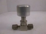 Parker 4V1-P4K-11AO-SS Bellows Valve, 1/4" Fvcr, Normally Open, Used. Fixed Price $70.00.