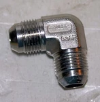 Parker 8 Etx-ss 1/2" Triple-lok 37 Flare Jic Union 90 Elbow Fitting. Fixed Price $6.40.