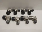 Lot Of New Old Stock! Parker 1/4" Tube X 1/2" Mnpt Elbows 4MSEL8N-316. Fixed Price $89.95.