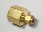Swagelok Brass Connector Fitting, 1/4" Od Tube X 1/2" Female Npt, B-400-7-8. Fixed Price $11.89.