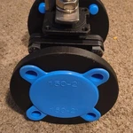 Ohio Valve Company Manual Ball Fig # 256F-150 2" Diameter Flanged. Fixed Price $120.00.