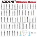 100 Types Azdent Dental Fg Diamond Burs For High Speed Handpiece Friction Grip. Fixed Price $10.90.