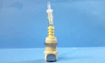 One Pc- Barb Non-valved Panel Mount Coupling Body, PLC1600412, Cpc, 1/4 Hose. Fixed Price $24.00.