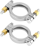 Pack 304 Stainless Steel High Pressure Bolted Triple Sanitary Clamp 2PCS. Fixed Price $36.99.
