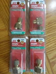 Lot Of Ace Brass 1/4" Compression Tube X 3/8" Female Npt Connector Adapter. Fixed Price $11.00.