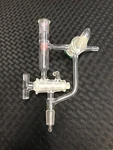 Ace Glass 14/20 Joints Vacuum Distillation Receiver W/ Oblique Stopcock 9375-08. Fixed Price $212.99.