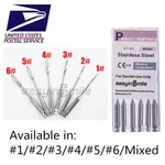 Easyinsmile Endo Peeso Reamers Glidden Drills Files Root Canal Dental 1#-6#. Fixed Price $10.59.
