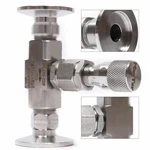 304 Stainless Steel KF25 High Vacuum Metering Bellows Sealed Valveus. Fixed Price $54.93.
