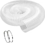 Clear Pvc Dust Debris Flexible Vacuum Leaf Blower Collection Wire Hose 5"X10'. Fixed Price $53.99.