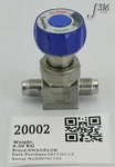 20002 Swagelok Vim-var Uhp Dia Sealed Vlv 1/4" Male Vcr Ftg 6LVV-DPRVR4-P. Fixed Price $234.14.
