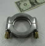 Wcb High Pressure Bolted Sanitary Clamp 2" 119-271 13MHP Stainless Steel Fitting. Fixed Price $12.95.