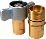 3/4" Wet Line (wing Nut) Set Of Couplers - Hydraulic Hose Quick Disconnects 4100. Fixed Price $77.68.