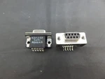 Burndy 107-103-1AM1 Female, DB-9, Connector Right Angle Lot Of 2 Fast Ship. Fixed Price $9.00.