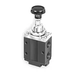 Parker 524431000 Manual Air Control Valve, 3-WAY, 1/4IN Npt. Fixed Price $174.99.