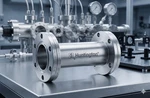 Conflat Huntington 2.75" Cf Full Nipple 5.0" Length Electropolished High Vacuum. Fixed Price $98.00.