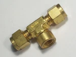 Swagelok Brass Branch Tee, 1/4" Od Tube X 1/8" Fnpt, B-400-3TTF. Fixed Price $18.89.