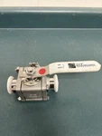 New Svf 1-1/2 Sanitary Tri-clamp Ball Valve 316L CF3MN Tfm 1500 Psi Bpe. Fixed Price $390.00.