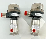 Lot Of Itt ACS2 1/4" Sanitary Diaphragm Valves Epdm 316L W/ Limit Switch Nos. Fixed Price $339.99.