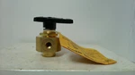 Swagelok B-43ZF2 5-WAY Ball Valve 1/4" Nptf Brass Body-new No Box. Fixed Price $116.95.