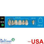 Davinci S13 Upper Anterior C2 (1 X 6) - Square Layers Dentur 112549. Fixed Price $15.81.