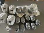Lot Of 12 Actar 911 Infant Heads W/ Carrying Bag + 4 Adult Mask. Fixed Price $199.99.