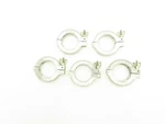 Mks Instruments 100312906 Aluminum Wing Nut Clamp Nw 50 Iso-kf Flange Lot Of. Fixed Price $54.99.