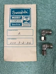 Swagelok SS-200-8-2, 316 Female Elbow 1/8" Tube Od X Fnpt Nos (lot Of 2). Fixed Price $20.00.