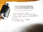 Ten (10) Parker 1/8" Npt Pipe To 1/4" Tubing Fitting 391P-4-2 Internal Valve. Fixed Price $65.00.