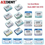 Azdent Dental Ortho Buccal Tube 1ST 2ND Molar Roth/mbt 022 018 Bondable Non-conv. Fixed Price $134.55.
