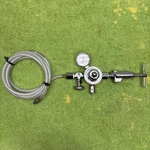 Western SCS-10497 Medical Air Regulator With Connector And Hose. Fixed Price $44.00.