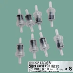 Lot Of Beckman Coulter 6214108 Check Valve Tubing 0.062"ID For Ac DIFF2 Nos. Fixed Price $89.99.