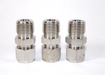 Tylok SS-8-DMC-8 Double Ferrule Male Connector 1/2" Tube X Pipe, (qty 3). Fixed Price $27.50.