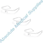 *3-PACKS* Polydentia Vista-tec Ultra Light Protective Shield White Frame 5614. Fixed Price $54.99.