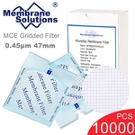 10000PCS Mce Gridded Membrane Filter 47MM 0.45UM Mixed Cellulose Ester Sterile. Fixed Price $94.99.
