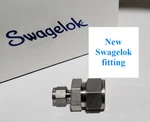 New Swagelok SS-1210-6-4 Fitting Reducing Union, 3/4 Inch X 1/4 Tube Od. Fixed Price $69.95.