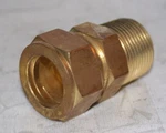 1" Tube X Mnpt Brass Male Fitting Hoke 16CM16BR. Fixed Price $20.80.