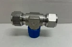 4TTM4-316 Ss Tube Fitting Male Branch Tee 1/4 Od X Npt Hoke. Fixed Price $9.50.