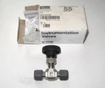 Parker 6Z-V4LR-SS Stainless Needle Valve 2-WAY 3/8" Compression. Fixed Price $79.00.
