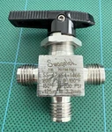 Swagelok SS-42XS4-1466 Way Ball Valve 0.35" Cv 1/4" Tube Fitting. Fixed Price $39.95.
