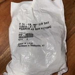 Parker Female 1/2 Seal-lok Swivel Elbow 90 Short Drop X 3/8 Hose 1J943-4-6 Nos. Fixed Price $50.00.