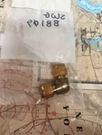 Swagelok B-810-9 Brass Tube Fitting, Union Elbow, 1/2 In. Od.. Fixed Price $8.00.