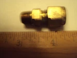B-400-1-2 Swagelok ; 1/4 Tube X 1/8 Mnpt Male Connector, Brass. Fixed Price $7.00.