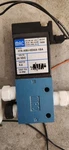 Used Mac 1/4 Inch Solenoid Valve 24VDC,SELL New For $100TO$180, Stryker Mattress. Fixed Price $40.00.