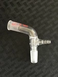Kontes Glass 14/20 Joint 105 Bent Vacuum Take-off Adapter 205600-1420. Fixed Price $29.99.