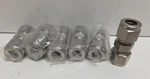 Lot Of New No Box! Bi-lok 3/8" Tube Od Union Fittings DUA-6-SS. Fixed Price $54.95.
