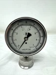 Millipore Sanitary Pressure Gauge 0-7 Bar (0-100 Psi) Glycerin Filled A3 74-06. Fixed Price $94.95.
